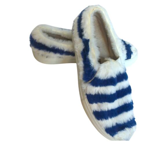 Joshua Sanders By Byte Giuliana Tesa Rex Rabbit Fur Slip On Sneaker Size 40 - Picture 7 of 8